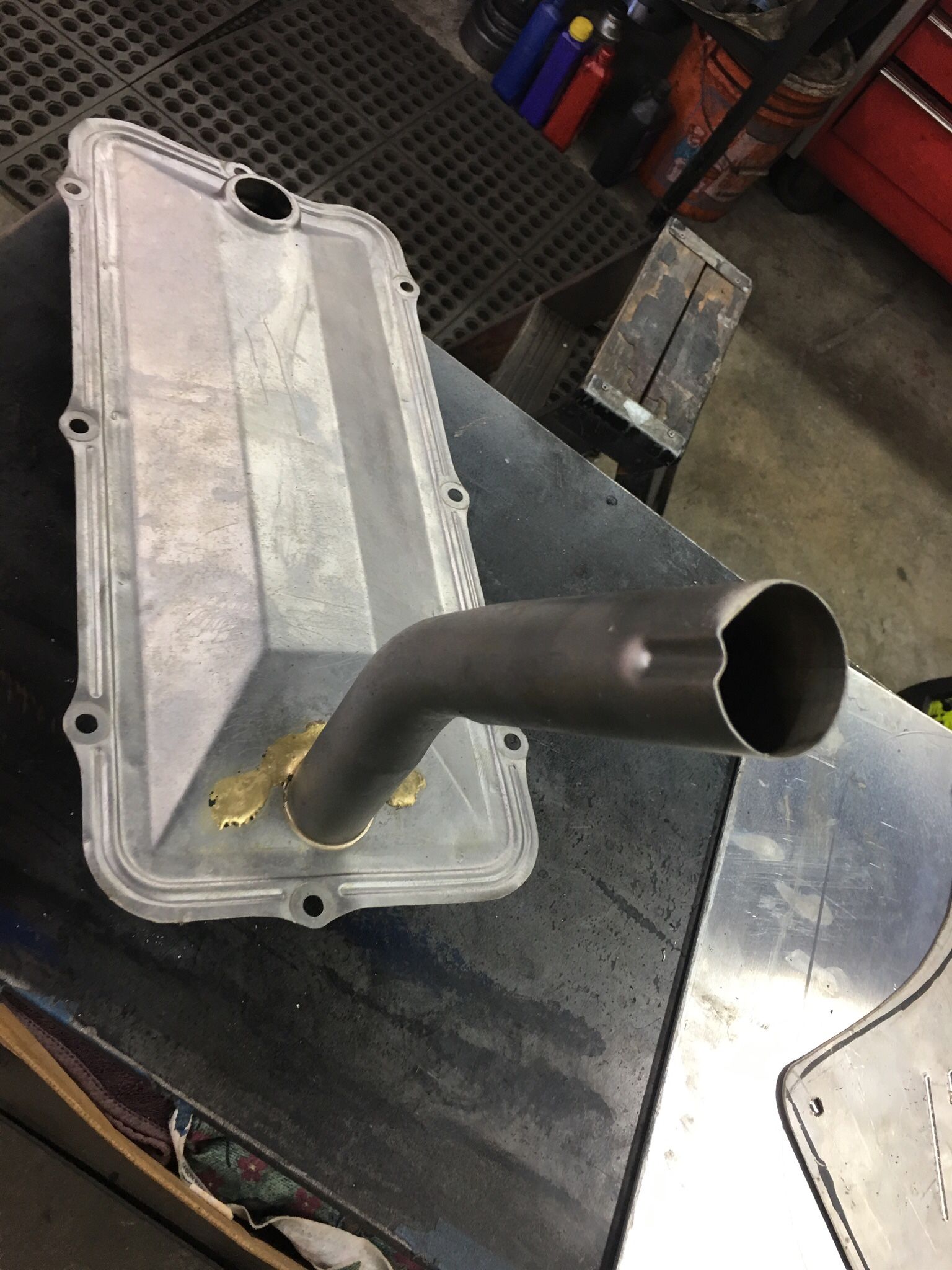 Hemi 392 Intake And Carb And Valley Pan