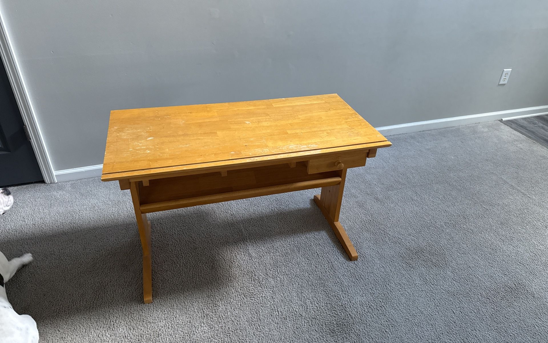 Art desk - Solid Wood