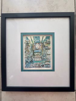CHARLES FAZZINO   Contemporary art 3D collectable
