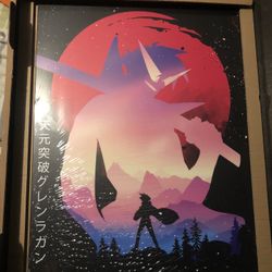 Gurren Lagaan Displate - Kamina(Metal)