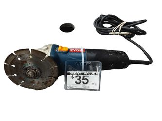 Ryobi Ag402 Blue Corded Grinder