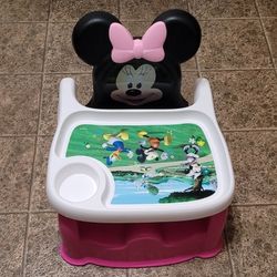 Disney Minnie Mouse Booster  Seat For Baby/ Kids Toddler.Used