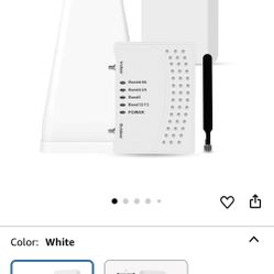 New! Cell Phone Booster for Home & Multi-Room, Cell Phone Signal Booster with 2 Indoor Antennas for Band 66/2/4/5/12/17/13/25,Up to 6000 Sq.Ft,Boost 4