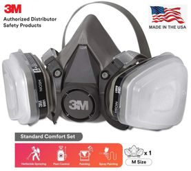 3M respirator and 7093 filters