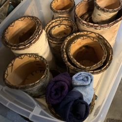 Birch Bark Basket N Treys 