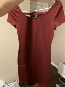 Short Burgundy Dress