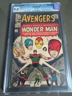 Avengers #9 Origin 1st Appearance Wonder Man Disney Marvel TV Series CGC 9.0