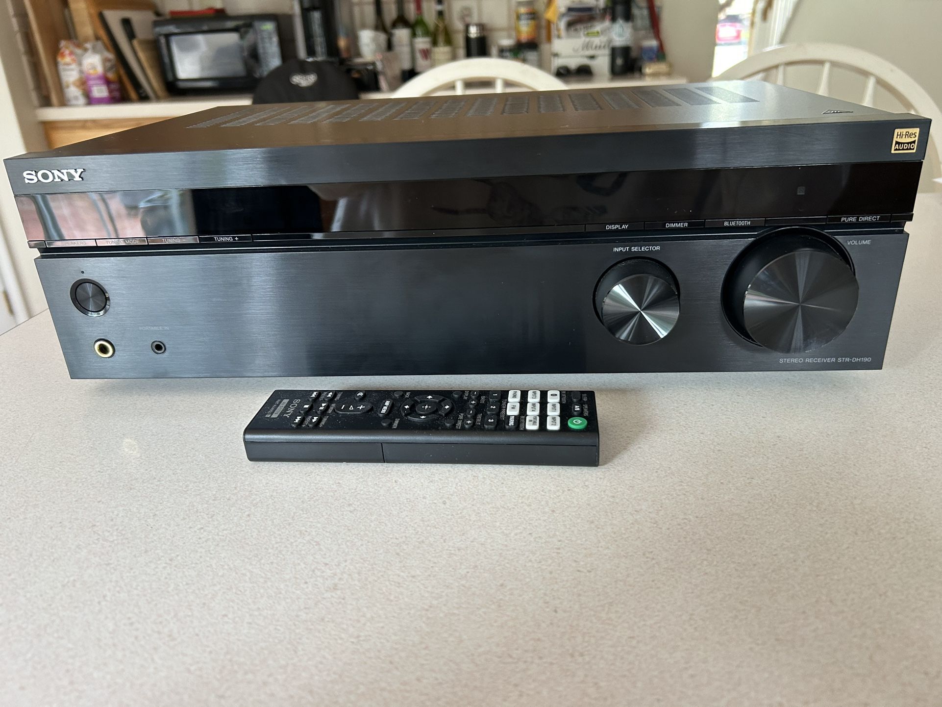 Stereo Receiver-Sony