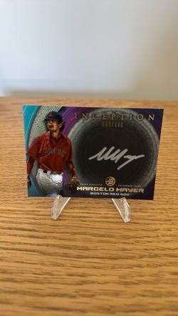 Marcelo Mayer Bowman Inception Auto /100 Red Sox