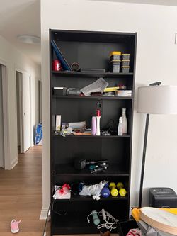 Large bookcase pickup TODAY LAST DAY