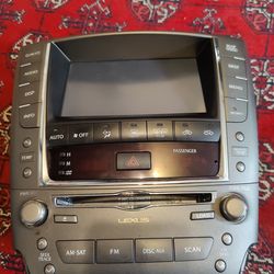 Lexus is 250 navigation screen