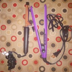 Hair Straightener and Hair Curler 
