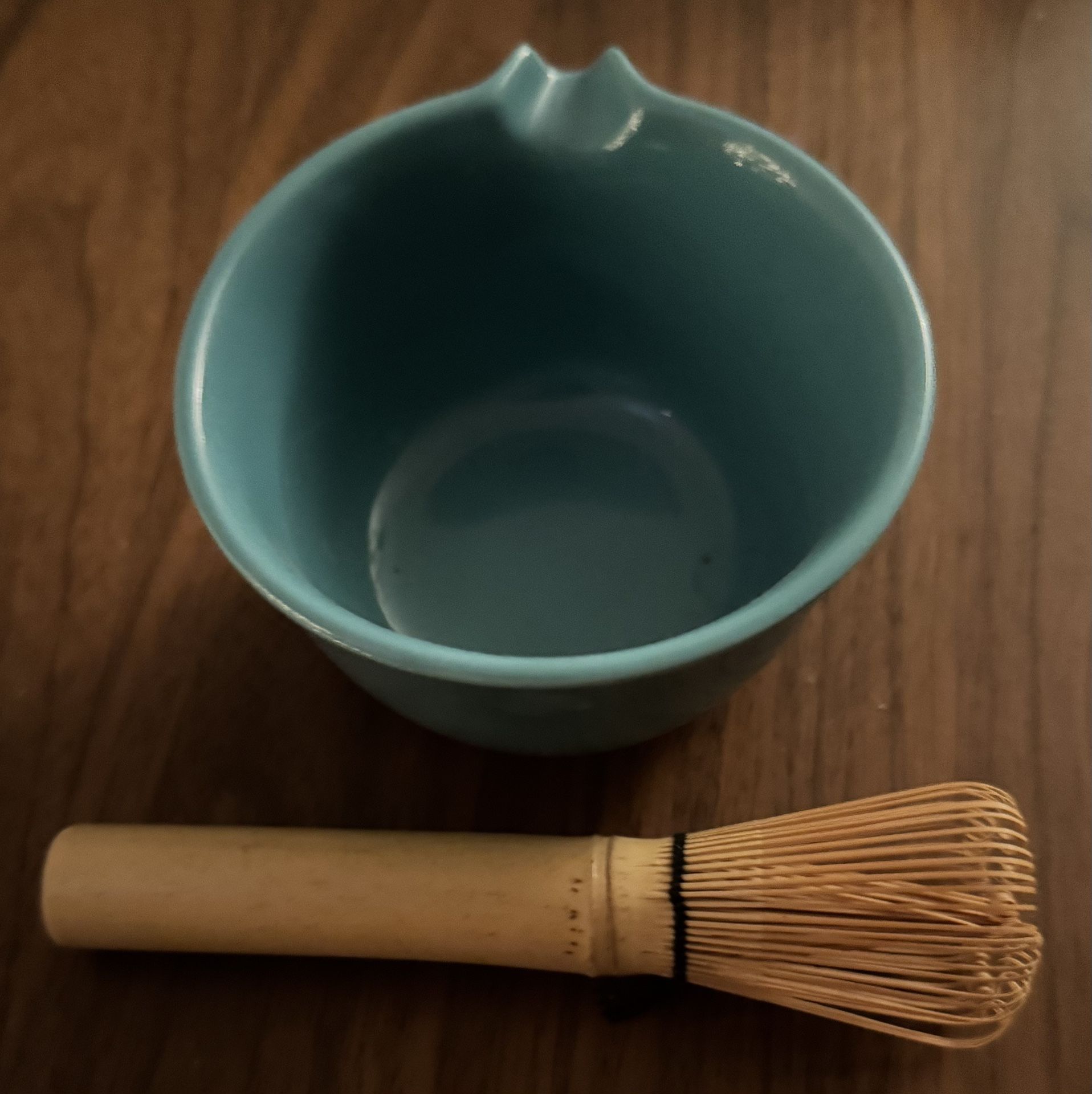 Matcha bowl with whisk