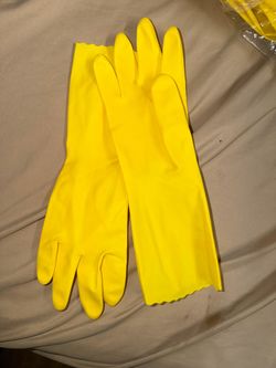 Reusable latex working gloves