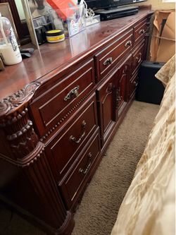 Bed and dressers