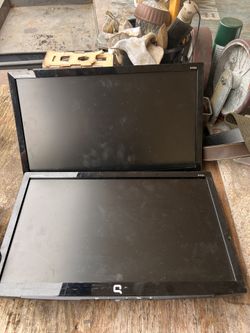 2x 22” Compaq Monitor (cords No Include)