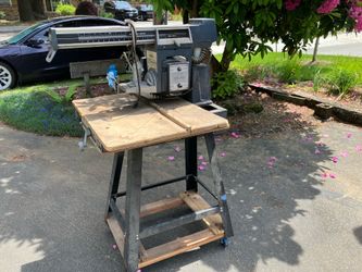 Power Kraft 10” radial arm saw