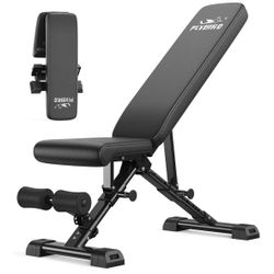 Adjustable Weight Bench, ASTM-Certified 800LBS Workout Bench