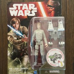 Star Wars 2015 Force Awakens Line Luke Skywalker Figure