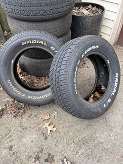 2 15 inch tires.