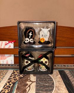 Blue Sky Halloween Salt/Pepper Set