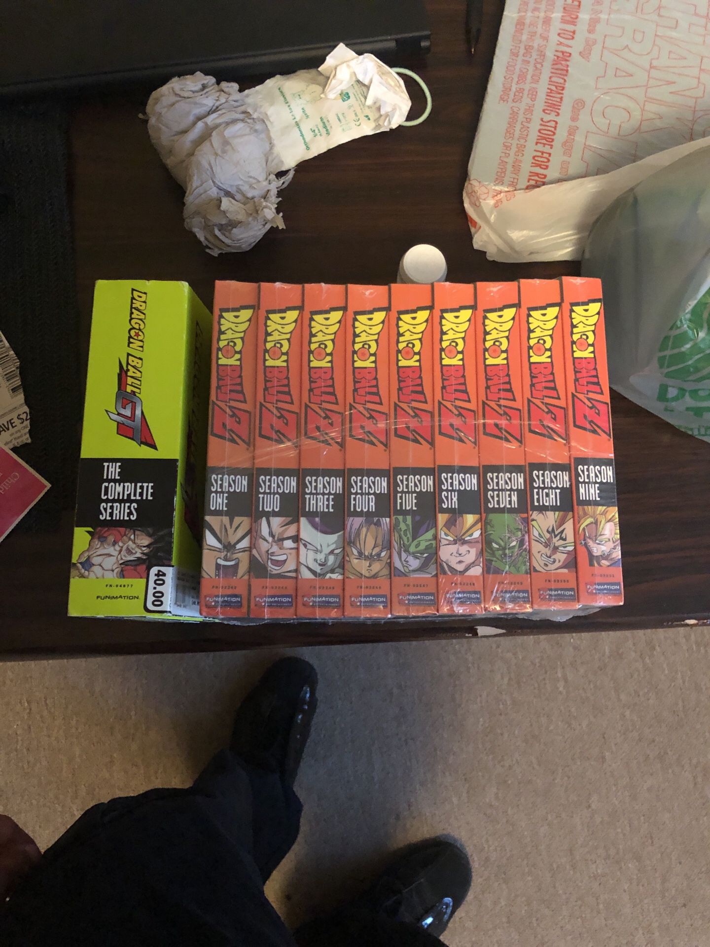 Dragon ball Z season 1-9 and Gt complete series