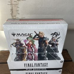 Magic The Gathering Final Fantasy Play Booster Box - New Sealed
