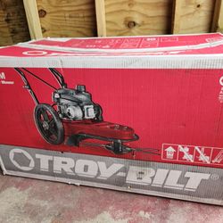 Troy Bilt 22 in. 140 cc Gas Walk Behind String Trimmer Mower