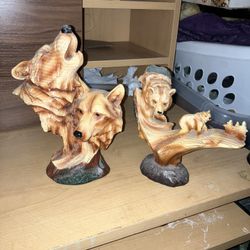 Wooden Statue Lot