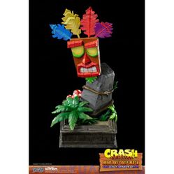 First4Figures Crash Bandicoot Aku Aku Mask Standard Statue NEW