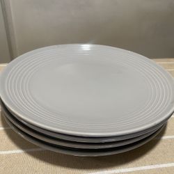 Set De 4 Platos Gris  $3 