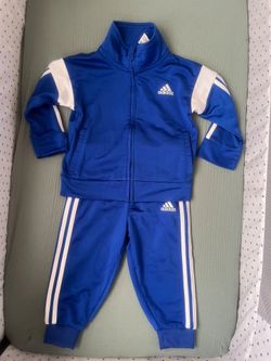 Adidas Kids Tracksuit Set Blue