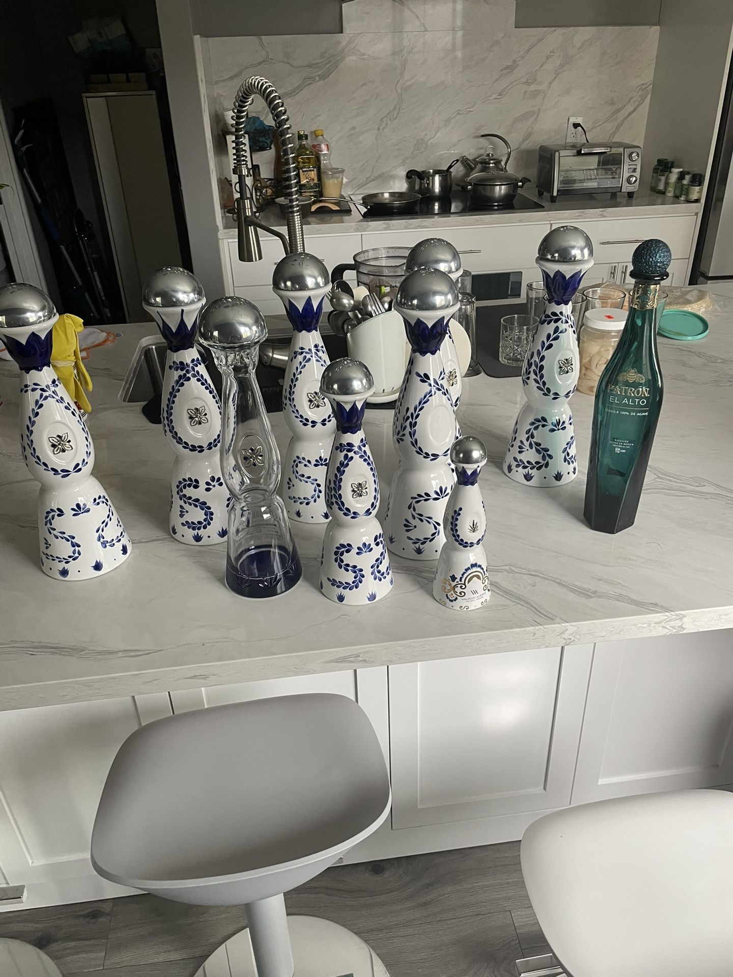 10 Empty Bottles For $90