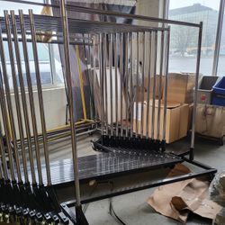 Clothing Racks 70 Professional Grade Z Racks for Sale in