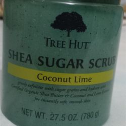 New Unopened Sealed Shea Sugar Scrub Coconut Lime Big Container $20 