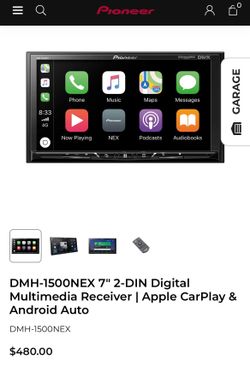 2023 Pioneer touchscreen 1500NEX - $200