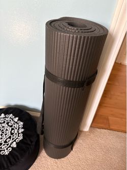 Yoga mat and meditation pad