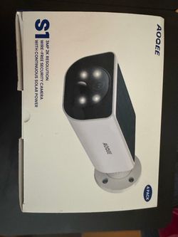 4 brand new outdoor security cameras