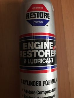Engine restorer & lubricant with csl 8 cylinder 16oz
