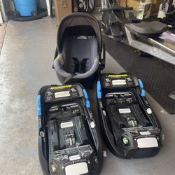 Clek car Seat with 2 Bases 