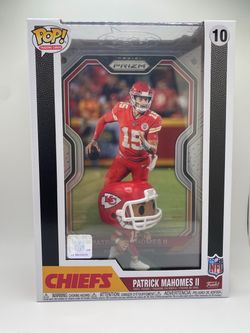(NEW) Funko POP! Trading Cards NFL #10 Kansas City Chiefs Patrick Mahomes (3-TIME SUPER BOWL CHAMPION)