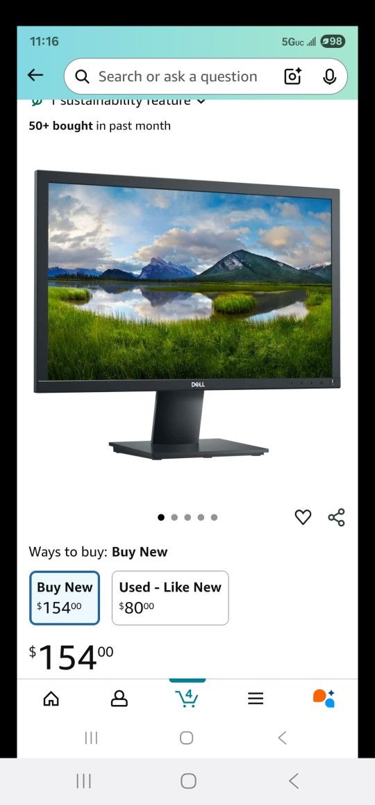 Dell Monitor. Brend New..