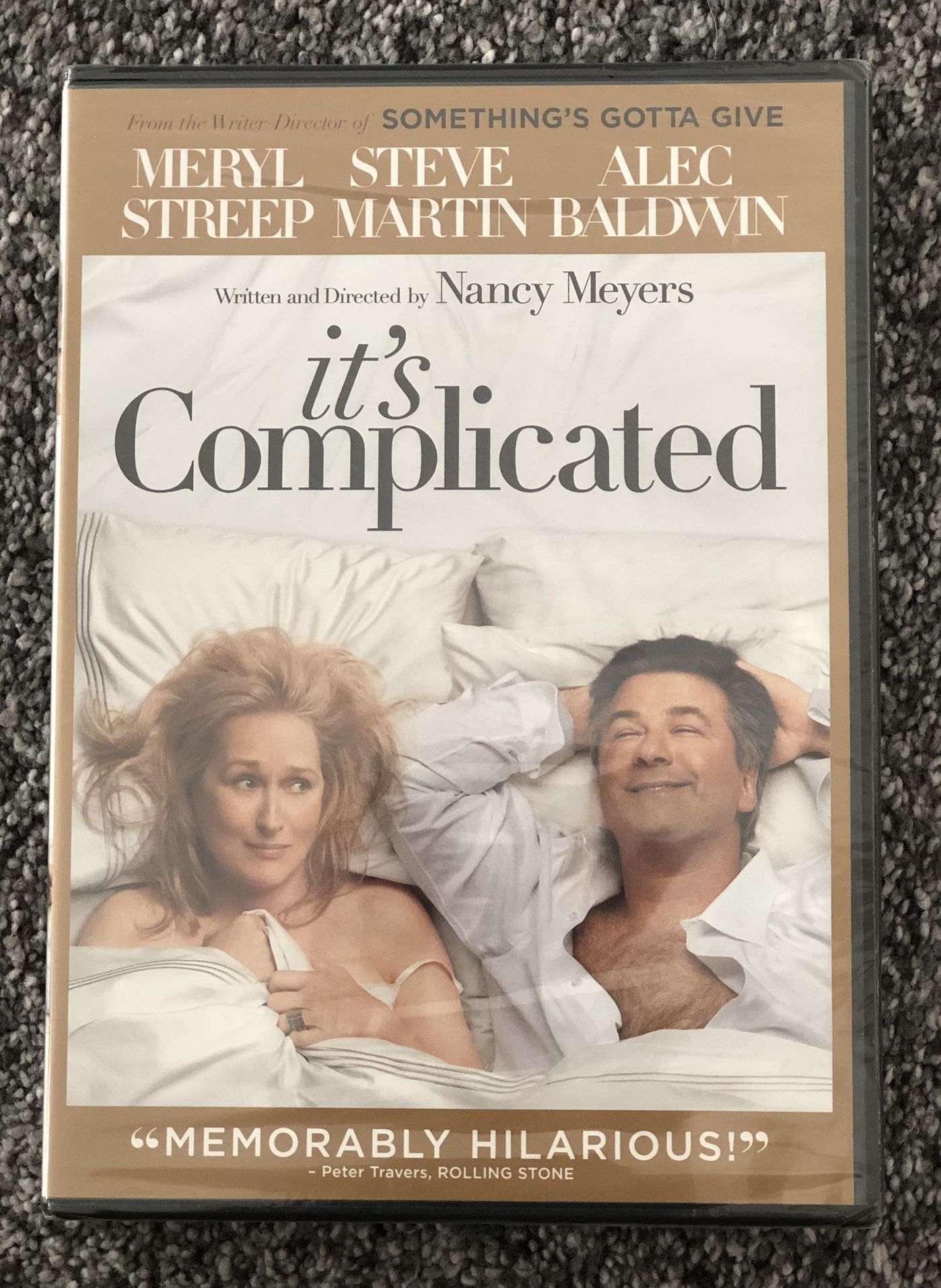 NEW It's Complicated DVD Meryl Streep, Steve Martin and Alec Baldwin