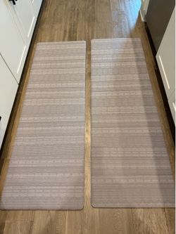 Set of 2 kitchen floor mats