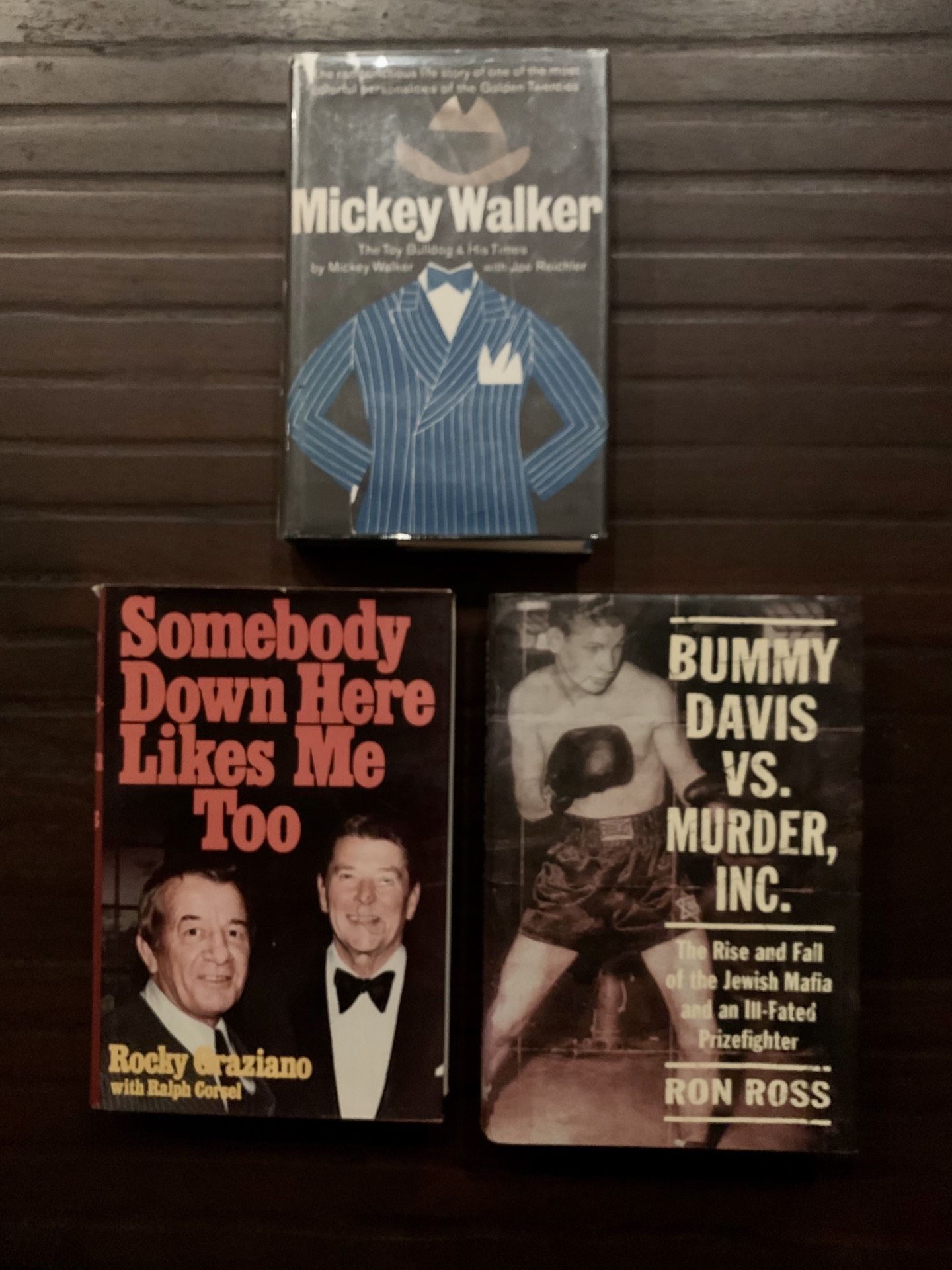 BOXING BOOKS!! 3 Rare Boxing Books! Learn about the older boxing days! All books is very good condition!