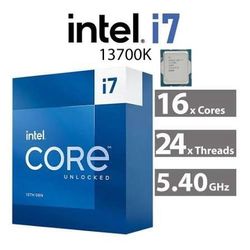 Intel Core i7-13700K Gaming Desktop Processor 16 cores 5.40 GHz ,with Integrated Graphics - Unlocked