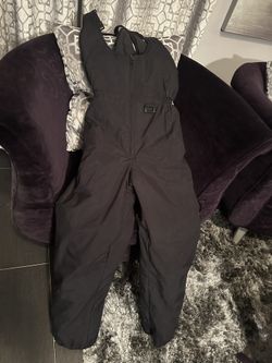 Ladies Black Ski Bib