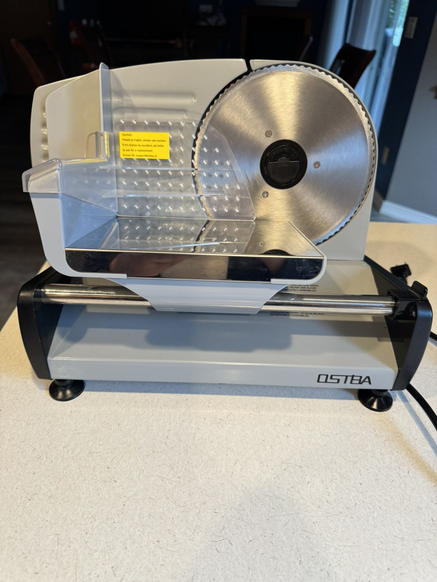 Ostba Electric Meat Slicer 