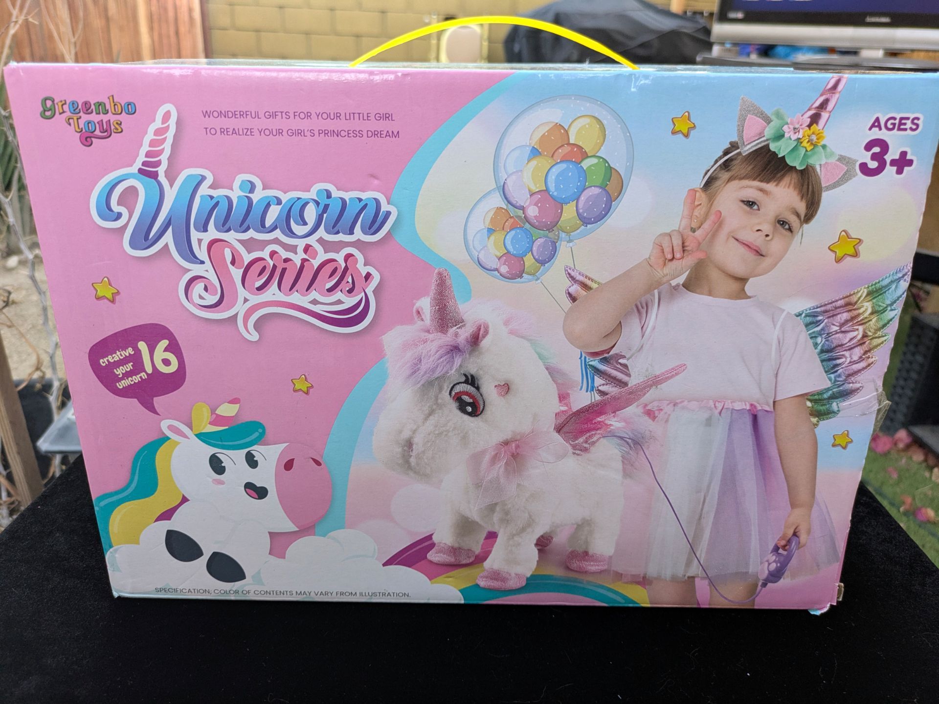 Unicorn Little Girl Dreams DYU