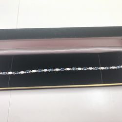 14KWG 7” Opal Diamond Bracelet